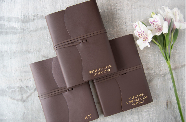 Personalised Leather Journals