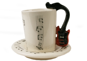 Guitar Espresso Cup