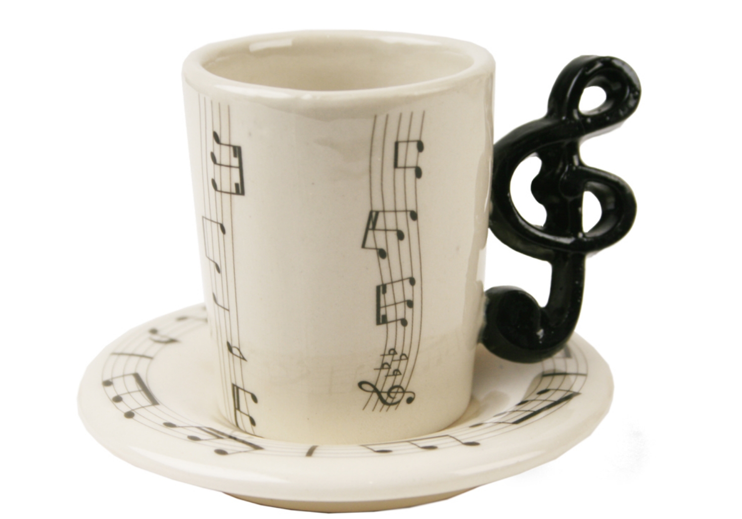 Treble Clef Espresso Cup