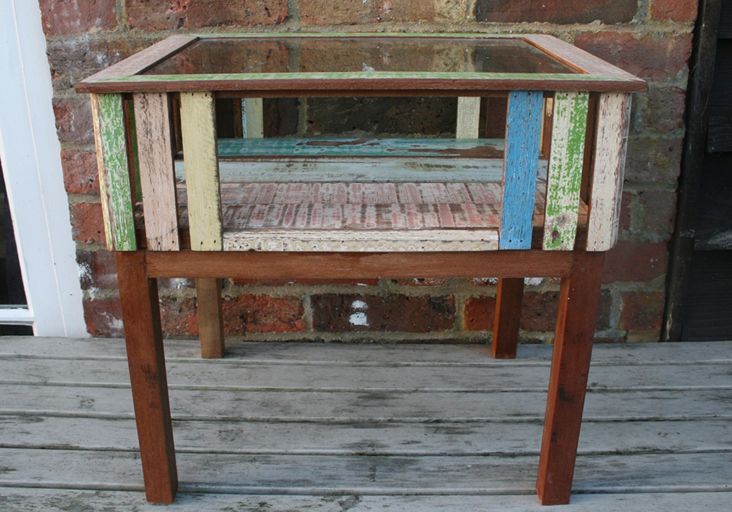 Rustic Beach Side Table