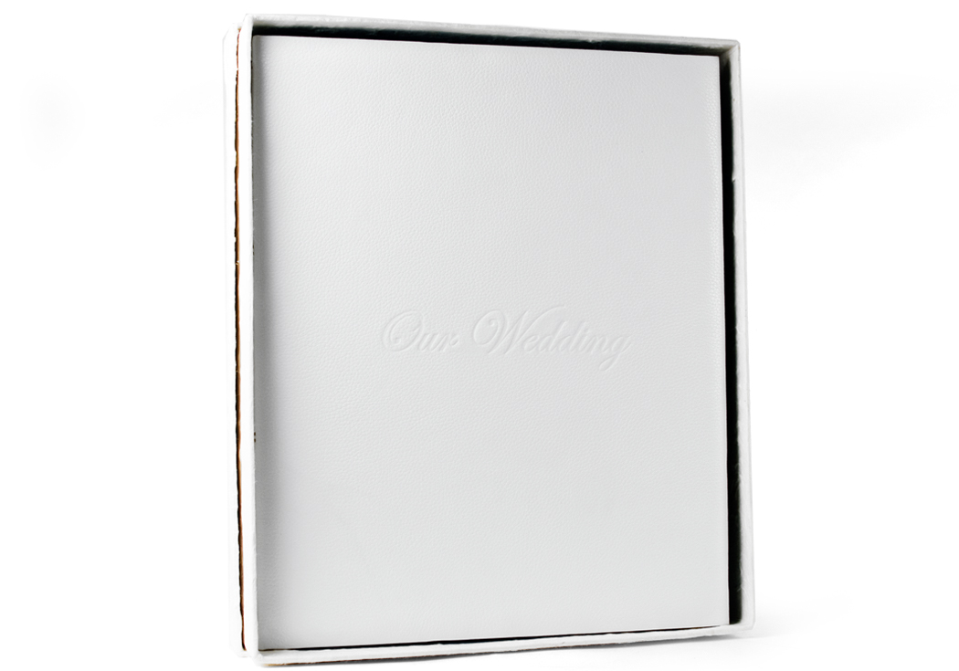 Personalised Taj Large Leather Post Bound Photo Album Personalised