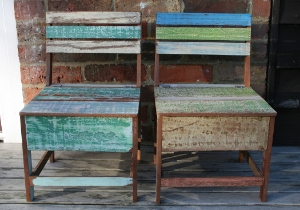 Rustic Beach Kids Chest Chair