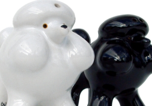 Poodle Cruet Set