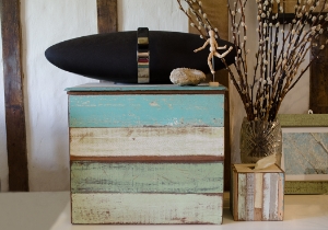 Rustic Beach Storage Box