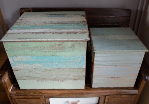 Rustic Beach Storage Box