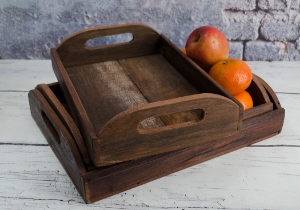 Rustic Beach Tray